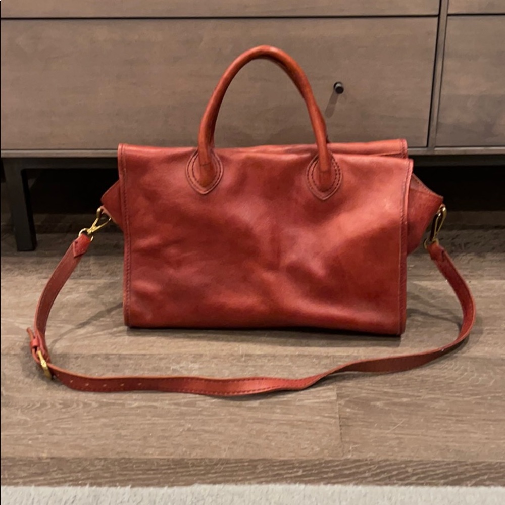Madewell Leather Boston Bag